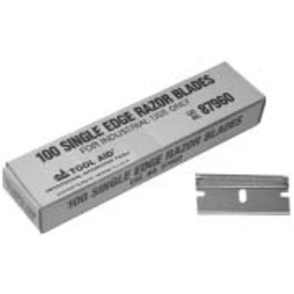 S&G Tool Aid S & G Tool Aid TA87960 100 Single Edge Razor Blade - TA87960