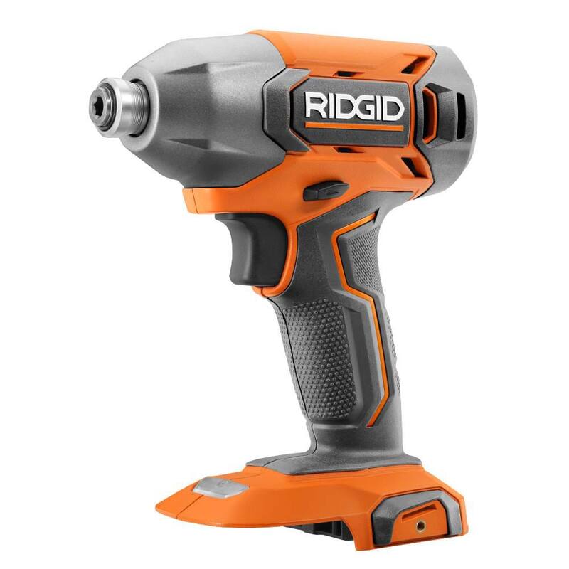RIDGID 18V Inalámbrico 1/4 pulg. Llave de Impacto (Herramienta Únicamente) - R860021B