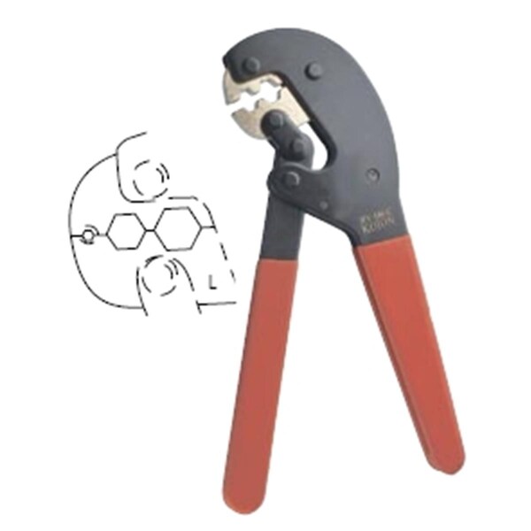 Homevision Technology Professional Crimping Tool for F59 6 11 & UHF 58 8 - HV106L