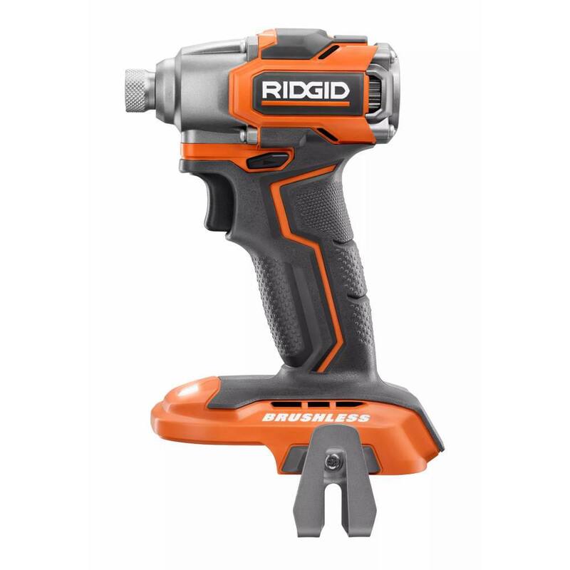 RIDGID 18V SubCompact Brushless Cordless 1/4 in. Impact Driver con Batería de Litio-Ion de 18V 1.5 Ah - R8723B-AC870015N