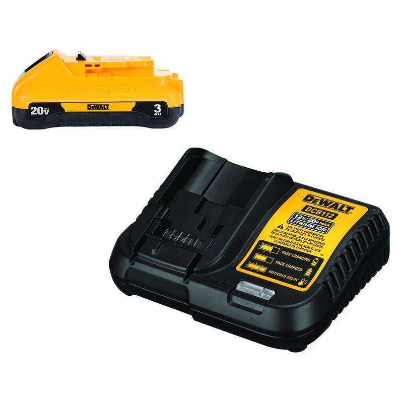 Sierra reciproca compacta inalámbrica sin escobillas DEWALT 20V MAX XR, (1) Batería de iones de litio 20V 3.0Ah y Cargador 12V-20V MAX - DCS367BW230C