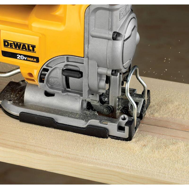 SIerra de Calar Inalámbrica DEWALT 20V MAX, (1) Batería de Iones de Litio Compacta de 20V MAX de 3.0Ah y Cargador de 12V-20V MAX - DCS331BW230C