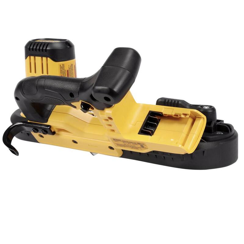 Si marca la batería compacta de 20V 4.0Ah - DCS371BWDCB240 de Sierra de Cinta Inalámbrica DEWALT 20V MAX de Iones de Litio.