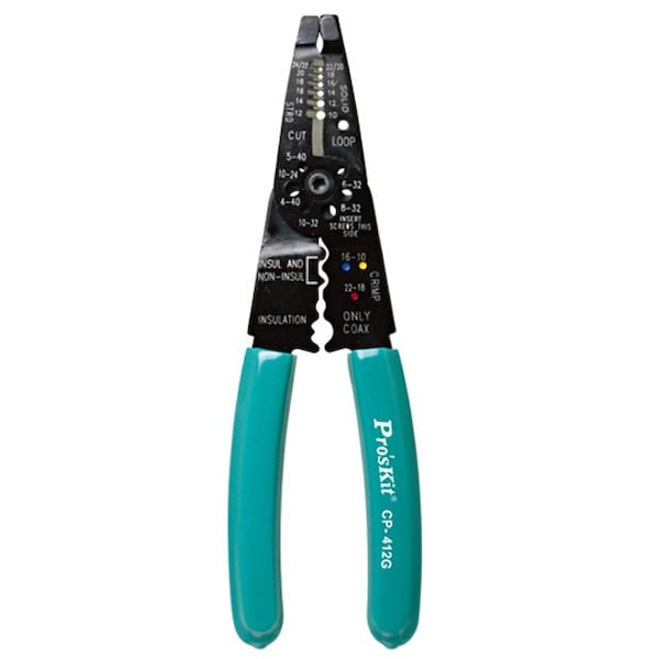Proskit Heavy Duty Wire Strippers - CP-412G