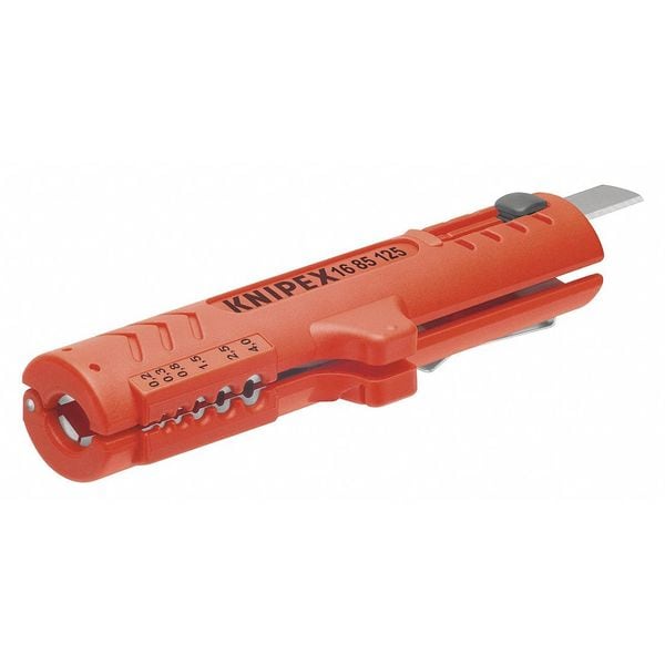 Knipex 4 3/8 in Cable Stripper 5/16 to 33/64 in - 16 85 125 SB