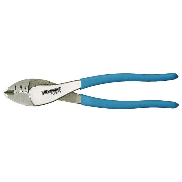 Westward 9 1/2 in Crimper 22 to 10 AWG - 22UN74