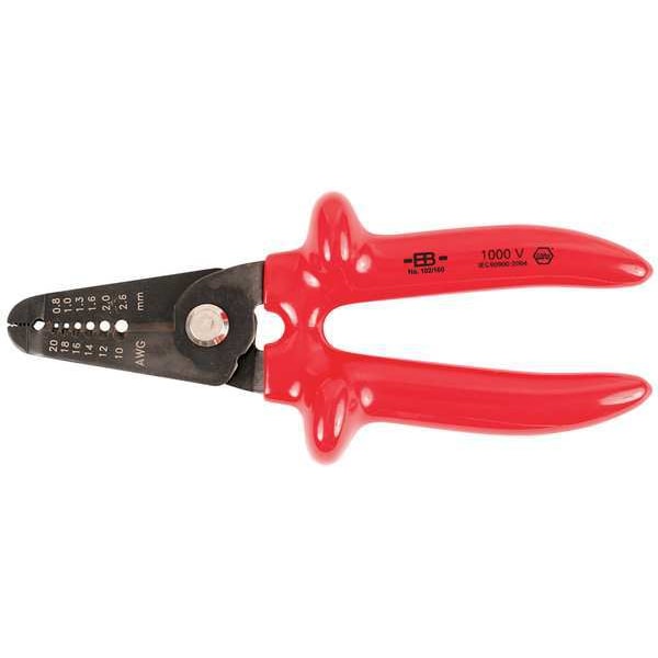 Wiha 6 3/8 in Wire Stripper 20 to 10 AWG - 10250