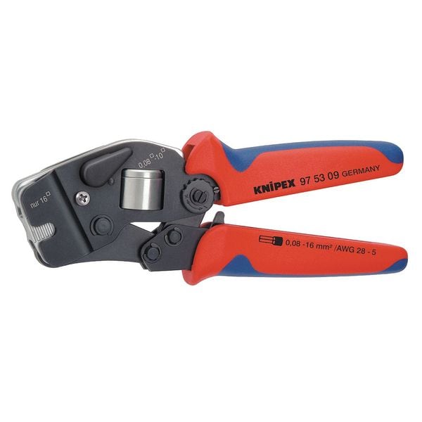 Knipex 7 1/2 in Crimper 28 to 5 AWG - 97 53 09