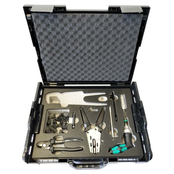 Staubli MC4 Tool Kit for Assembly of PV-KBT4 and PV-KST4 Connectors - 32.6128-00000
