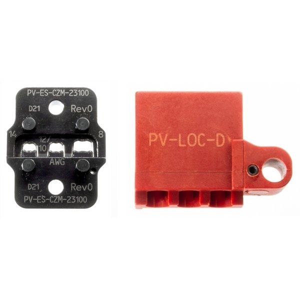 Staubli INSERT for MC4 Crimp Pliers for Closed Barrel Crimp Contacts 8/10/12/14 AWG - 32.6021-23100