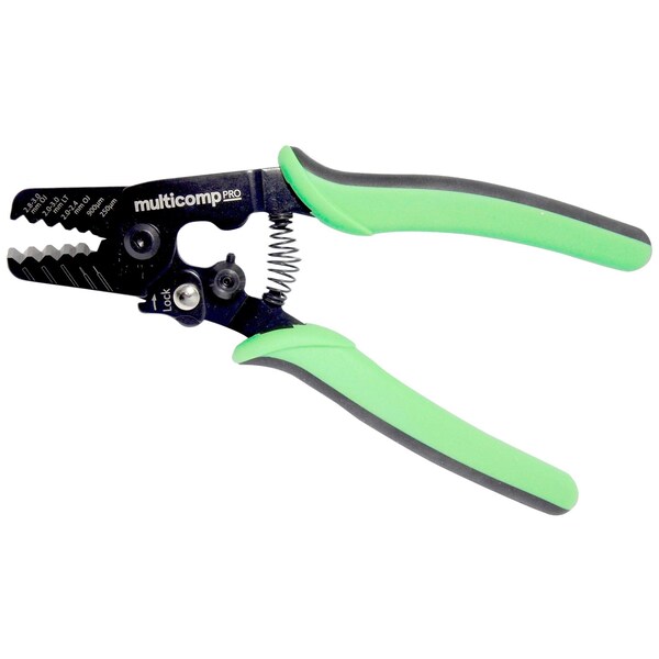 Multicomp Pro Fiber Optic Stripper, 178mm Length, 2-3mm & 2.8-3mm Outer Jacket/2-3mm Loose Tube Fiber - MP010969