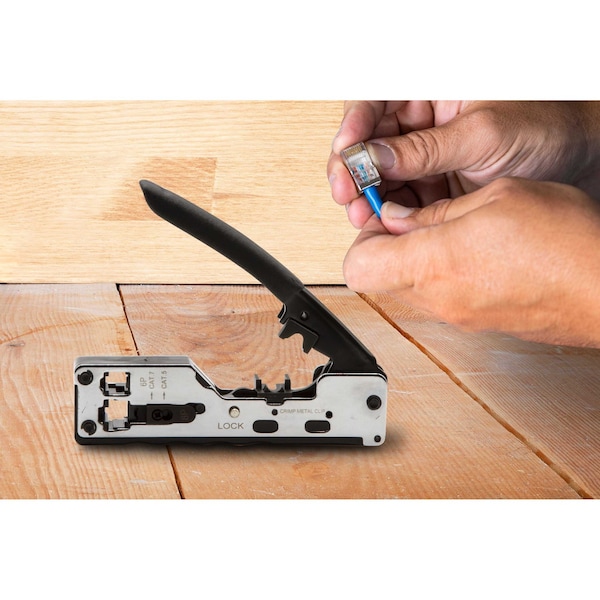 Triplett Crimper, RJ45 CAT7, CAT6, CAT5 - TT-325