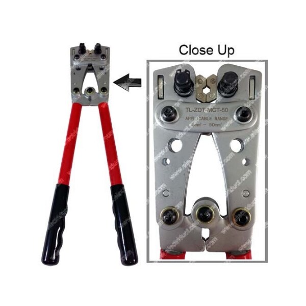 Electriduct Mechanical Copper Tube Terminal Crimping Tool- 6-50mm² - TL-ZDT-MCT-50