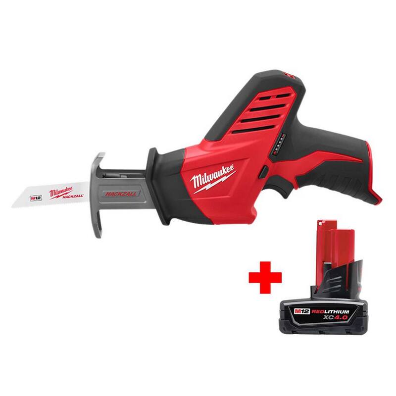 Si quieres una traducción que no incluya el nombre de la marca del producto, sería algo así:

Sierra reciproca inalámbrica Milwaukee M12 12-Volt de iones de litio HACKZALL con batería M12 de 4.0 Ah - 2420-20-48-11-2440