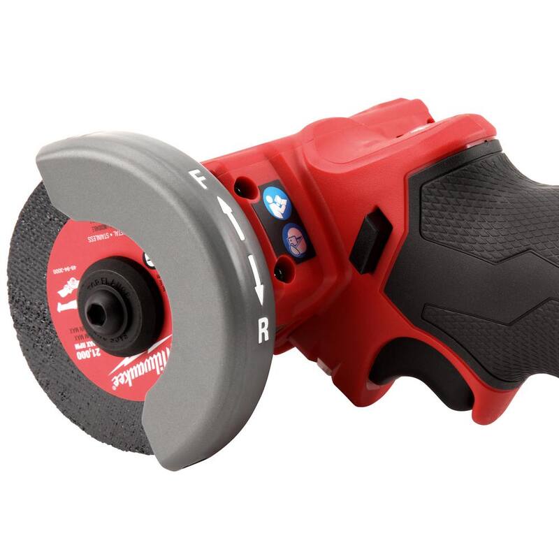 Kit de sierra de corte inalámbrica sin escobillas Milwaukee M12 FUEL 12V 3 in. de iones de litio con luz de inundación M12 - 2522-21XC-2364-20