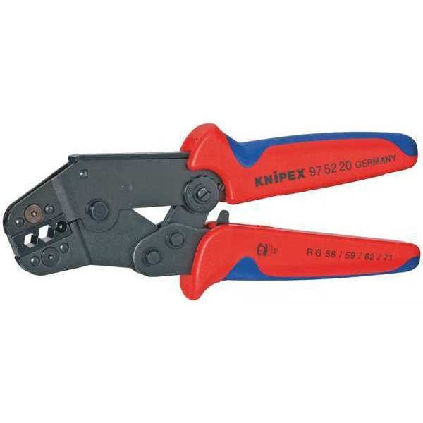 Knipex 195mm Crimping Pliers High Leverage 5.4mm, 6.48mm, 1.72mm - 97 52 20