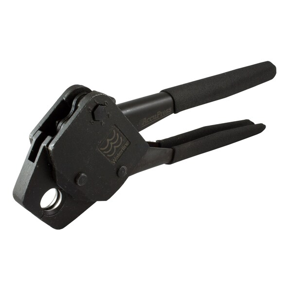 American Imaginations 0.5 in. Stainless Steel Black Pex Sleeve Crimper - AI-38819