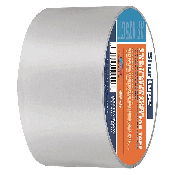Cinta de aluminio Shurtape, 72mm x 46m, 4.0 mil - AF 975CT