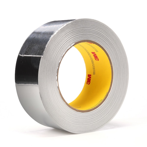 Cinta de aluminio con revestimiento, 1-7/8in x 49yd, plateada - 3380