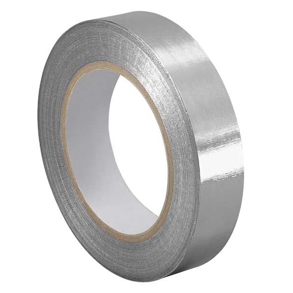 Cinta de aluminio para vidrio Tapecase, 2 pulgadas x 36 yardas, plateado - 15D643