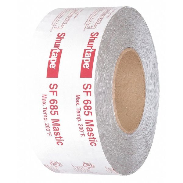 Cinta de papel de aluminio Shurtape, 3 pulgadas x 100 pies, 17 mil - SF 685