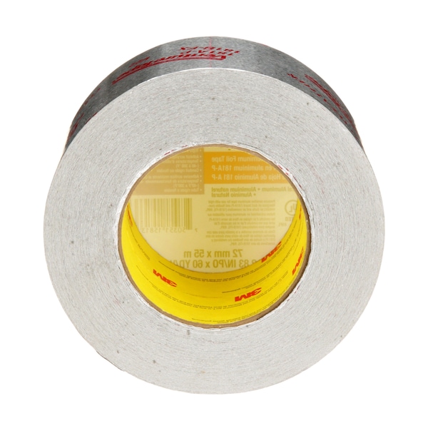 Cinta de papel de aluminio 3M VentureTape UL181A-P, 3 pulgadas x 60 yardas, 1581-G076 - 7100043929