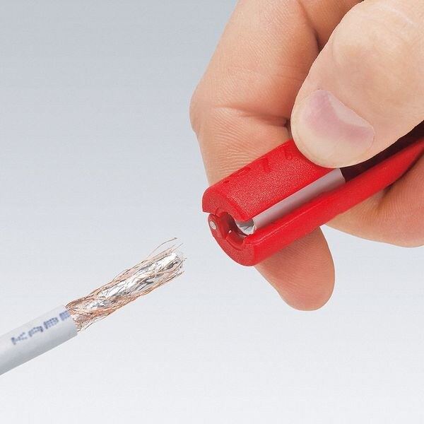 Knipex 7 1/2 in Cable Stripper 5/32 to 19/64 in - 16 60 100 SB