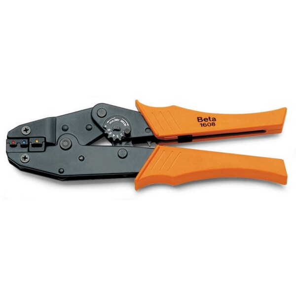 Beta 1608 Crimping Pliers for Insulated Terminals, with Pressure Regulator - 016080001