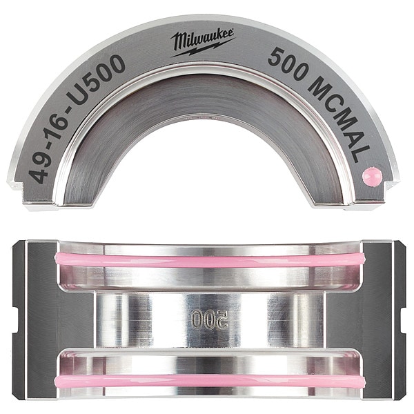 Milwaukee Tool 500 MCM Aluminum 6T U Style Die - 49-16-U500