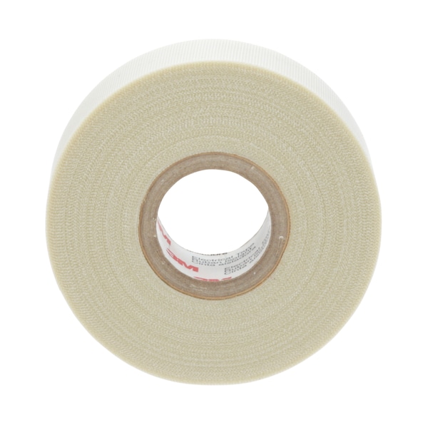 Cinta eléctrica de tela de vidrio 3M, 69, Scotch, 3/4 in de ancho x 66 ft de largo, 7 mil de grosor, blanco, 1 paquete - 69-3/4"X66'