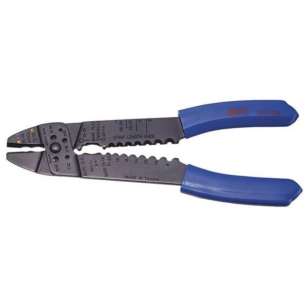 Power First 8 7/8 in Insulated Crimper 26 to 6 AWG - 24C970