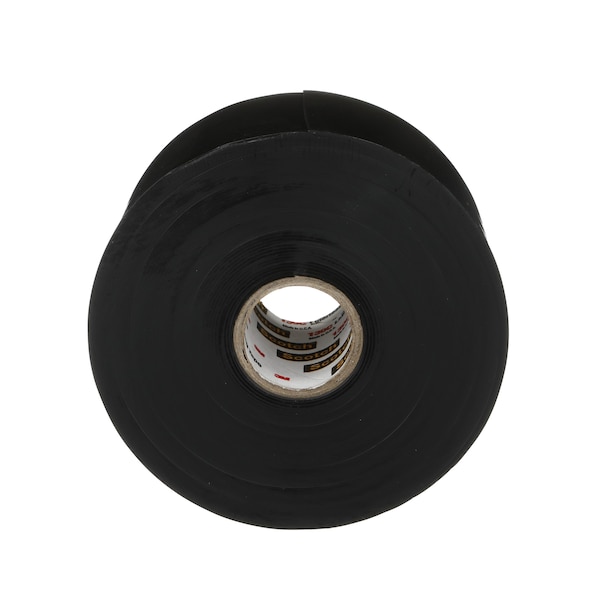 Cinta eléctrica de hule 3M, 130C, Scotch, 2 pulgadas de ancho x 30 pies de largo, 30 milésimas de grosor, negro, 1 paquete - 130C