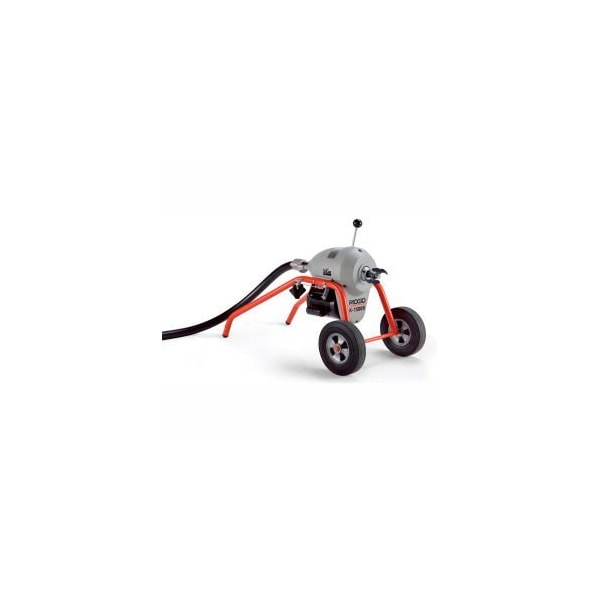 Ridgid RIDGID K-1500 A Frame W/Tool Set & Mitt, 115V, 710RPM, 3/4HP, 1-1/4", 105'L x 1-1/4"W Cable - 23702