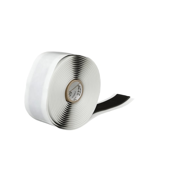 Cinta Mástic 3M, 125 mil, 1" x 10 pies, Negro - 2229-1X10FT