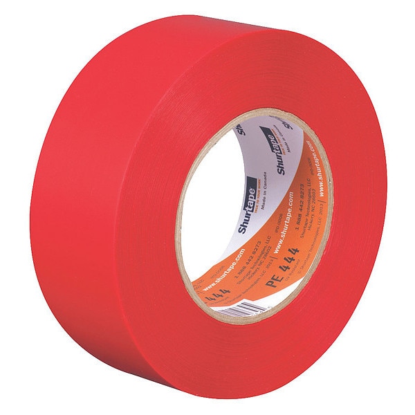 Cinta de película Shurtape, Polietileno, Roja, 48mm x 55m - PE 444