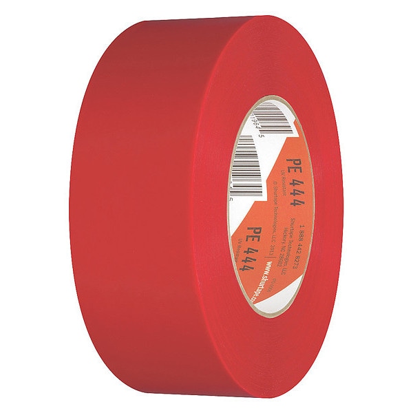 Cinta de película Shurtape, Polietileno, Roja, 48mm x 55m - PE 444
