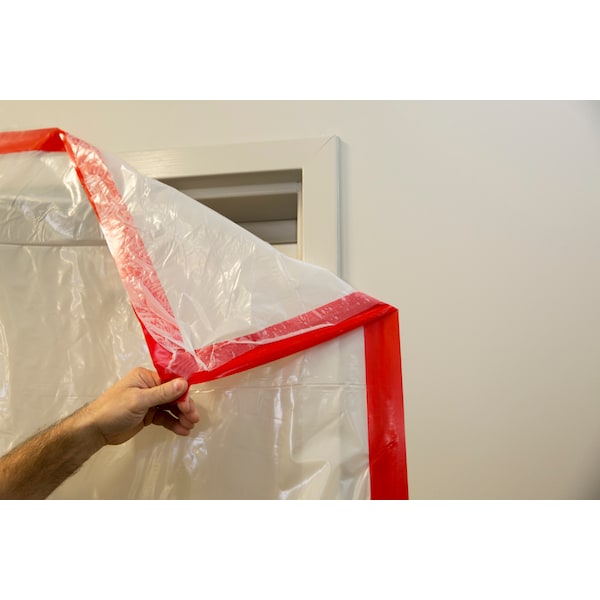 Cinta de película Shurtape, Polietileno, Roja, 48mm x 55m - PE 444