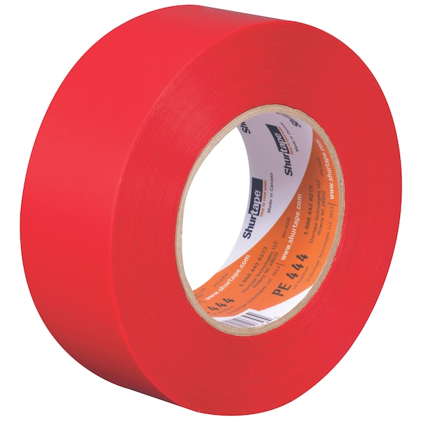 Cinta de película Shurtape, Polietileno, Roja, 48mm x 55m - PE 444