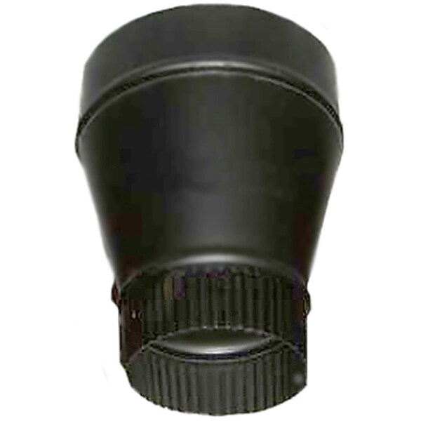 Keen 24 Gauge Reducer Small End Crimped, Black - KE2812318