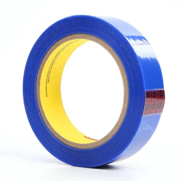 Cinta de película 3M, poliéster, azul, 1 pulgada x 72 yardas, paquete de 36 - 8901