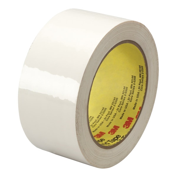 Cinta de película 3M, Polietileno, Blanco, 2 pulgadas x 36 Yardas - 483