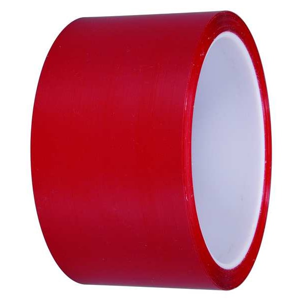 Cinta para película 3M, roja, 2 pulgadas de ancho, acrílica, 72 yardas - 850