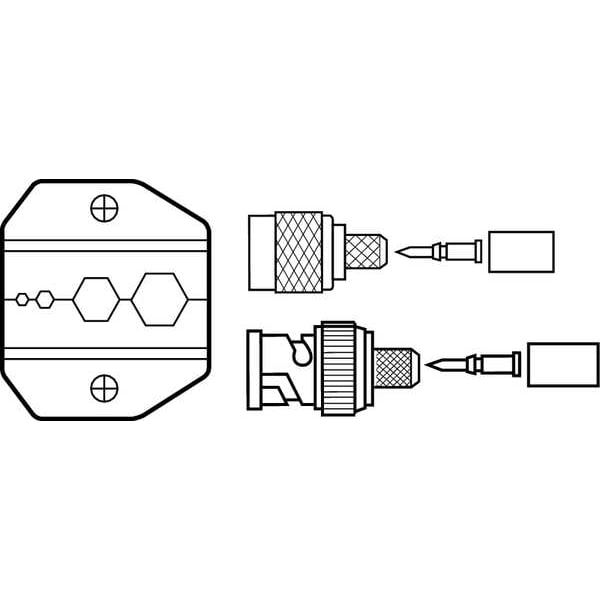 Ideal Replacement Die, For RG9 And RG6 - 30-578