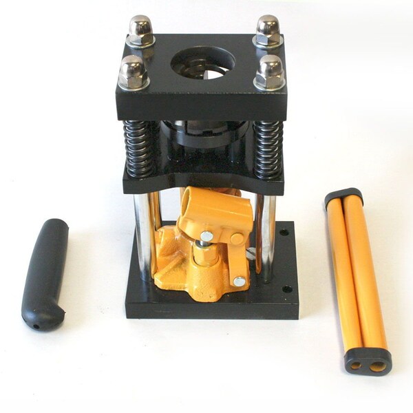Interstate Pneumatics Manual Benchtop Crimper for 3/8 Inch to 1/2 Inch Rubber & PVC Hose - H10-6