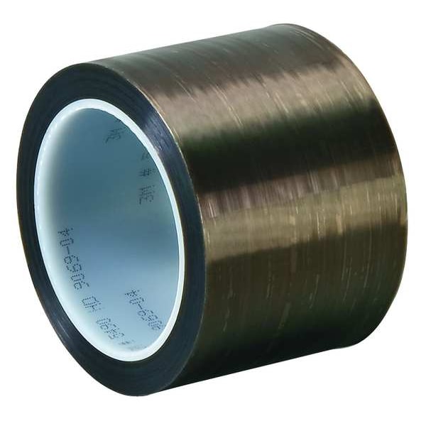 Cinta de película 3M, PTFE extruido, gris, 3 pulgadas x 36 yardas - 5490