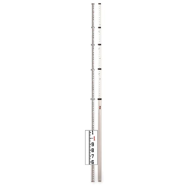 Cst/Berger Leveling Rod, Aluminum, 16 Ft - 06-816