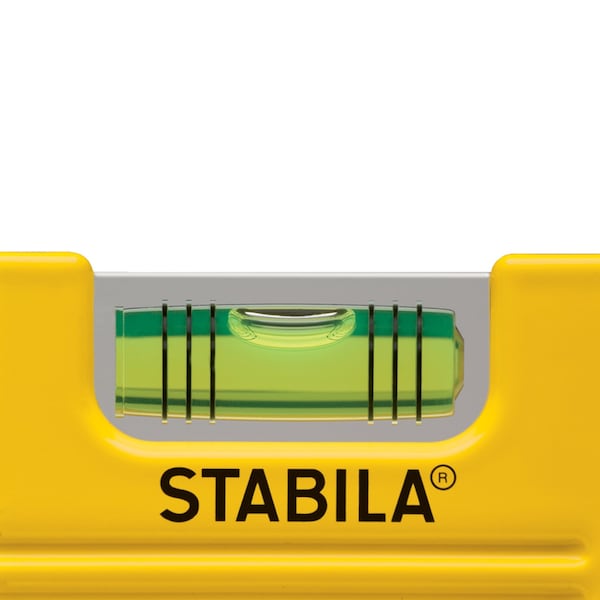 Stabila STABILA 10 in. Aluminum Magnetic Type 81 SMW45 Torpedo Level 3 vial - 25245