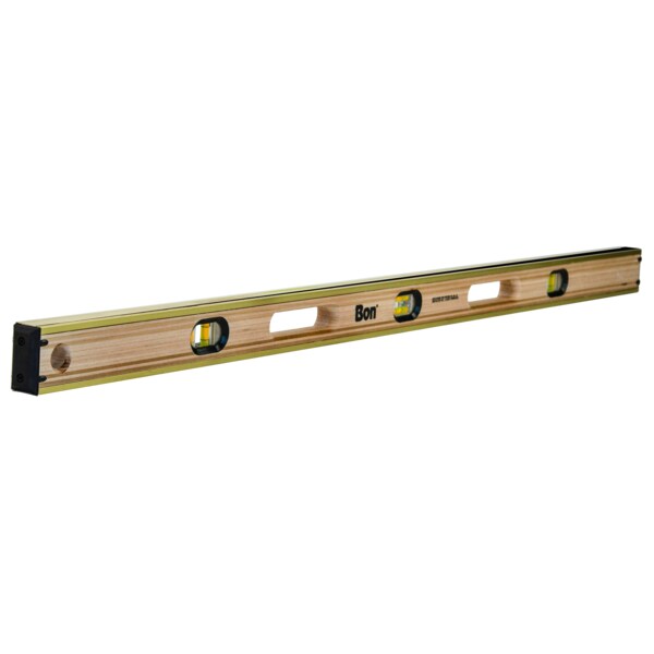 Bon Tool Bon 21-392 Laminated Brass Bound Level Bon 48" - 21-392