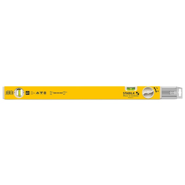 Stabila STABILA 41 in. Aluminum Type 80 T Extendable Level 2 vial - 29441