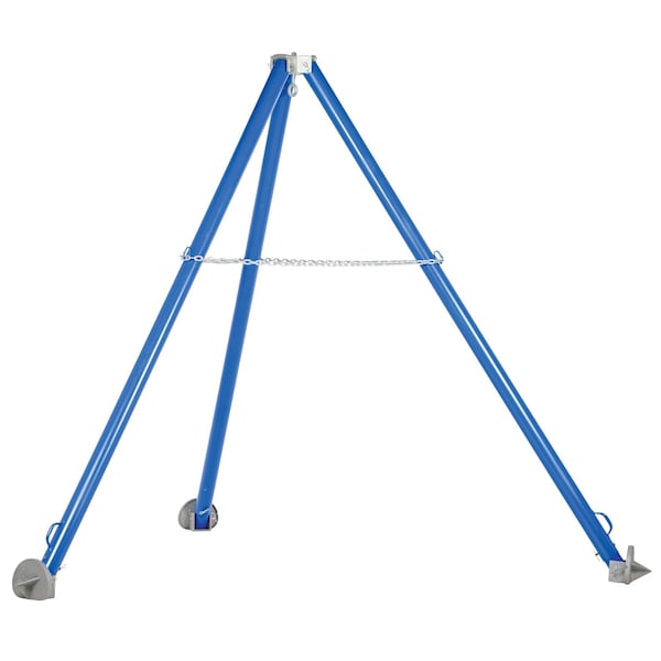 Vestil Steel Tripod Stand, Adjust Height Legs - TRI-SA